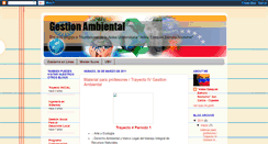 Desktop Screenshot of nuestraaldeaambiental.blogspot.com