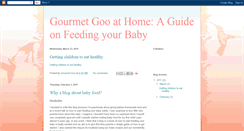 Desktop Screenshot of gourmetgoo.blogspot.com