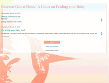 Tablet Screenshot of gourmetgoo.blogspot.com