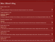 Tablet Screenshot of mrsoliverbritton.blogspot.com