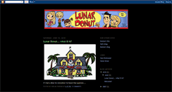 Desktop Screenshot of lunardonut.blogspot.com