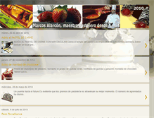Tablet Screenshot of marcos-cosasdulces.blogspot.com