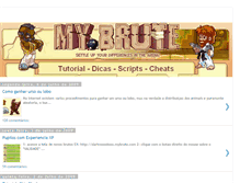 Tablet Screenshot of mybrutecheats.blogspot.com