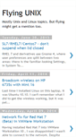 Mobile Screenshot of flyingunix.blogspot.com