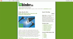 Desktop Screenshot of binderconnectors.blogspot.com