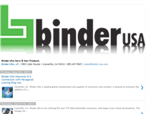 Tablet Screenshot of binderconnectors.blogspot.com