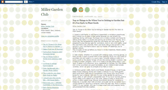 Desktop Screenshot of millergardenclub.blogspot.com