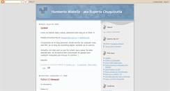 Desktop Screenshot of humbertomiatello.blogspot.com