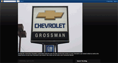 Desktop Screenshot of grossmanchevrolet.blogspot.com