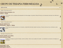 Tablet Screenshot of grupodeterapiafibromialgia.blogspot.com