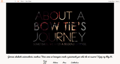 Desktop Screenshot of aboutmybowtie.blogspot.com