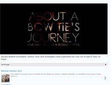 Tablet Screenshot of aboutmybowtie.blogspot.com