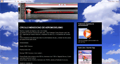 Desktop Screenshot of agrupacionescobarensedeaeromodelismo.blogspot.com