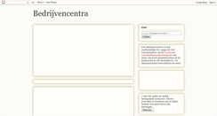 Desktop Screenshot of bedrijvencentra.blogspot.com