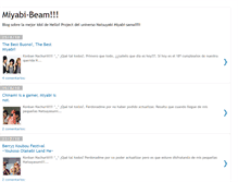 Tablet Screenshot of miyabi-beam.blogspot.com
