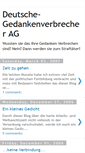 Mobile Screenshot of deutsche-gedankenverbrecher.blogspot.com