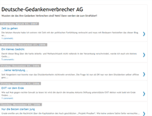 Tablet Screenshot of deutsche-gedankenverbrecher.blogspot.com