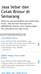 Mobile Screenshot of percetakansemarang.blogspot.com
