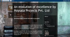 Desktop Screenshot of hoysalaprojects.blogspot.com