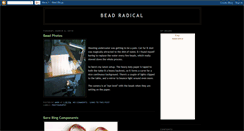 Desktop Screenshot of beadradical.blogspot.com