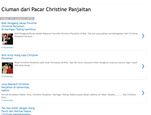 Tablet Screenshot of christine-panjaitan.blogspot.com
