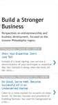 Mobile Screenshot of buildastrongerbusiness.blogspot.com