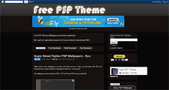 Desktop Screenshot of freepsptheme.blogspot.com