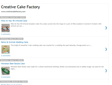 Tablet Screenshot of creative-cake-factory.blogspot.com