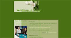 Desktop Screenshot of amytyler-vegaswedding.blogspot.com