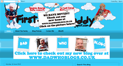 Desktop Screenshot of first-time-daddy.blogspot.com
