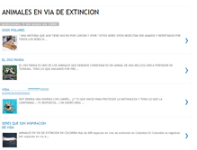 Tablet Screenshot of animalesenviadeextincion-yuly.blogspot.com