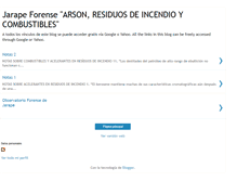 Tablet Screenshot of jarapeforensearson.blogspot.com