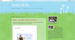 Desktop Screenshot of nathabella.blogspot.com