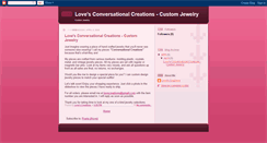 Desktop Screenshot of luvscreations.blogspot.com