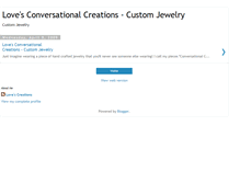 Tablet Screenshot of luvscreations.blogspot.com
