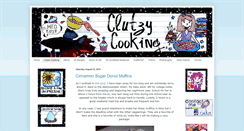 Desktop Screenshot of clutzycooking.blogspot.com