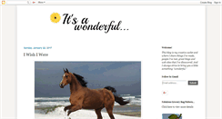 Desktop Screenshot of itsawonderful.blogspot.com