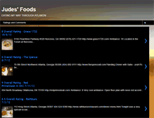 Tablet Screenshot of judes-foods.blogspot.com