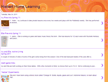 Tablet Screenshot of hieberthomelearning.blogspot.com