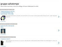 Tablet Screenshot of gruppo-saltatempo.blogspot.com