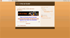 Desktop Screenshot of barretocordel.blogspot.com