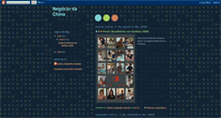 Desktop Screenshot of negociodachina2008.blogspot.com