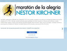 Tablet Screenshot of maratondelaalegriank.blogspot.com