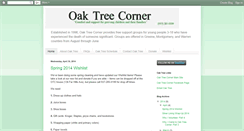 Desktop Screenshot of oaktreecorner.blogspot.com
