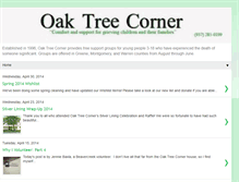 Tablet Screenshot of oaktreecorner.blogspot.com
