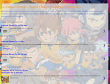 Tablet Screenshot of inazumaelevens.blogspot.com