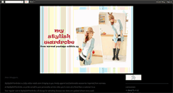 Desktop Screenshot of mystylishwardrobe.blogspot.com