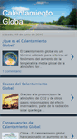 Mobile Screenshot of calentamientoglobalmmv.blogspot.com