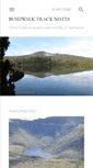 Mobile Screenshot of bushwalktracknotes.blogspot.com