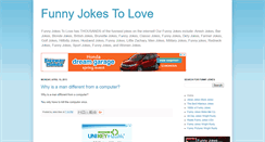 Desktop Screenshot of funnyjokestolove.blogspot.com